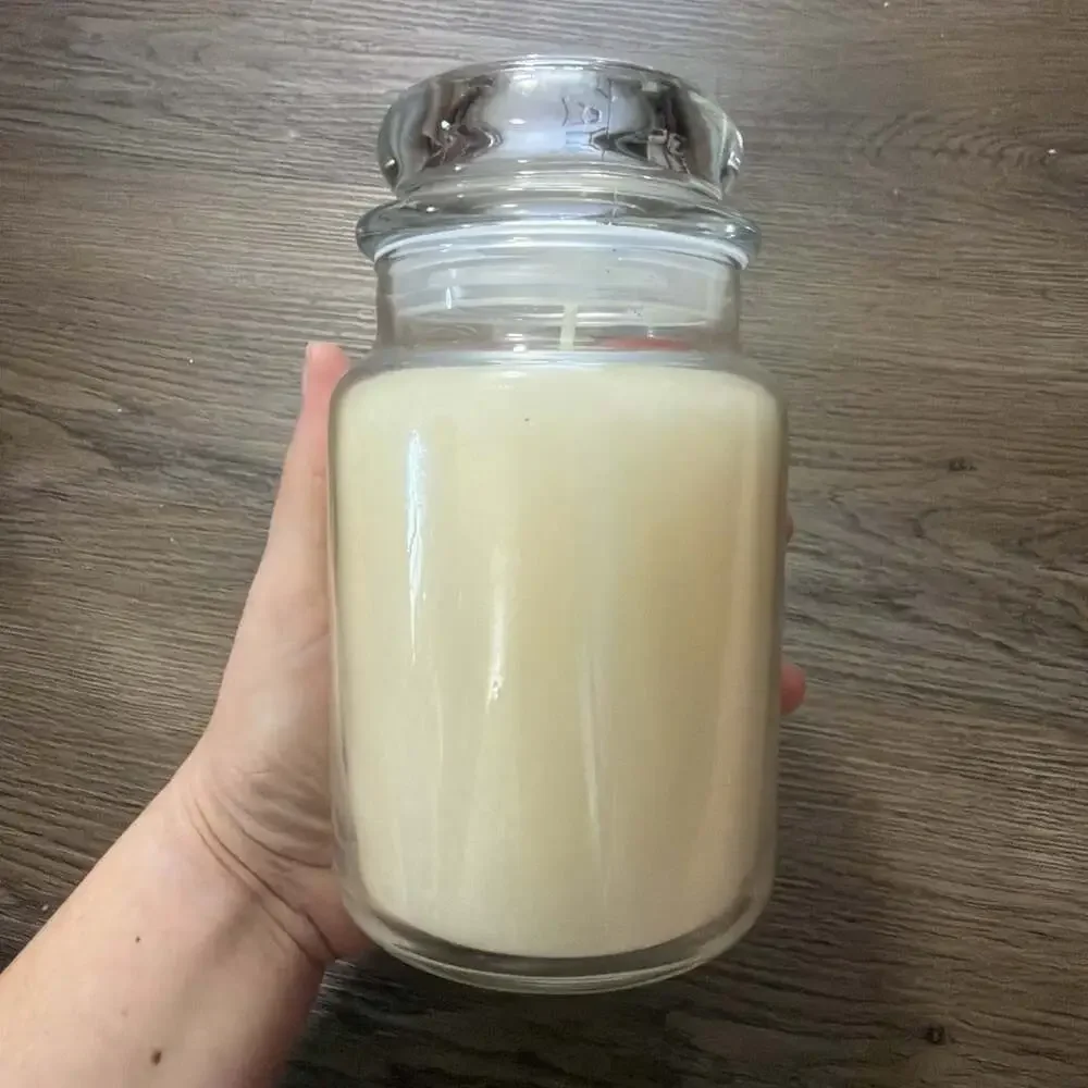 Yankee Candle SPARKLING SNOW Housewarmer Large 22 oz Jar Candle RETIRED SCENT